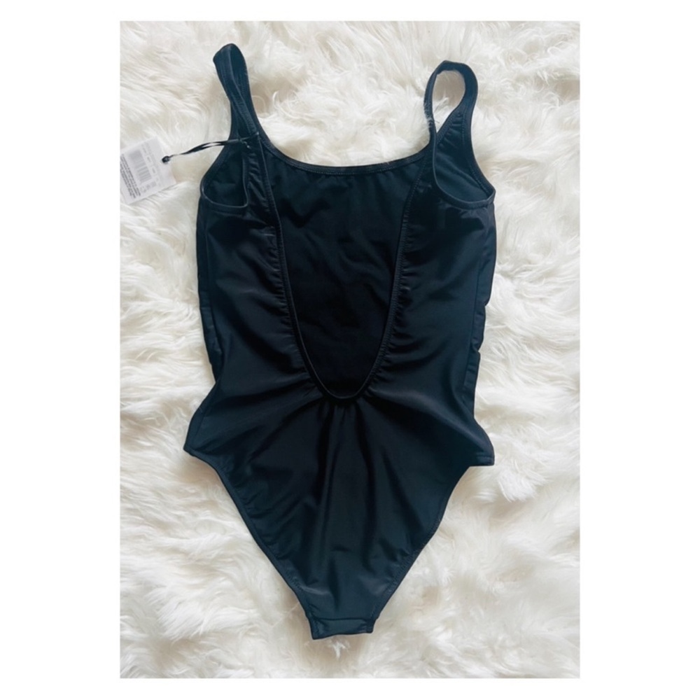New! MOSCHINO Couture Bear Toy Logo Embroidered One-Piece Swimsuit - Picture 6 of 7